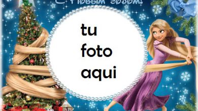 Rapunzel Feliz Navidad Marcos Para Foto 390x220 - Rapunzel Feliz Navidad Marcos Para Foto