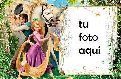 Rapunzel Y Pelos Mágicos Marcos Para Foto - Rapunzel Y Pelos Mágicos Marcos Para Foto
