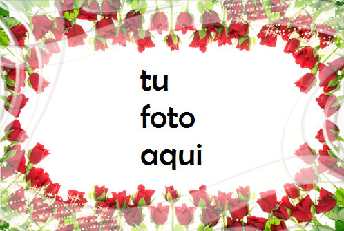 Rodeado De Rosas Pintura Marco Para Foto - Rodeado De Rosas Pintura Marco Para Foto