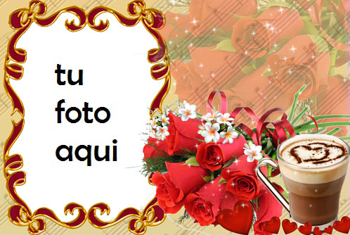 Rosa roja del amor Marco Para Foto - Rosa roja del amor Marco Para Foto