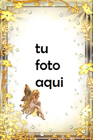 Rosas Y Flores Doradas Con Ellas M&aacute;s Dulce Marco Para Foto - Rosas Y Flores Doradas Con Ellas M&aacute;s Dulce Marco Para Foto