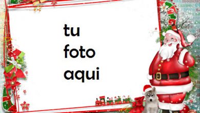 Santa Claus Te Desea Un Feliz Año Marco Para Foto 390x220 - Santa Claus Te Desea Un Feliz Año Marco Para Foto