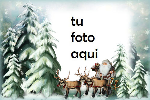 Santa En Camino Marco Para Foto - Santa En Camino Marco Para Foto