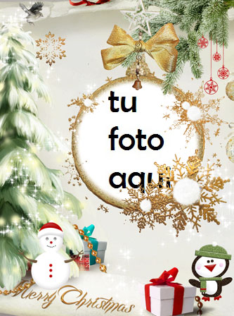 Un Hermoso Marco Dorado Para Navidad Marco Para Foto - Un Hermoso Marco Dorado Para Navidad Marco Para Foto