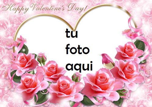 Una Imagen De Una Rosa Rosa Y Tarjetas Rojas Para El Día De San Valentín Marco Para Foto - Una Imagen De Una Rosa Rosa Y Tarjetas Rojas Para El Día De San Valentín Marco Para Foto