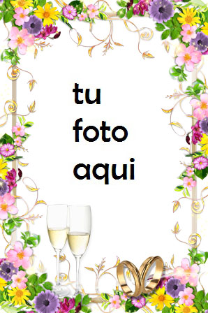 boda marcos Flores de dama de honor marco para foto - boda marcos Flores de dama de honor marco para foto