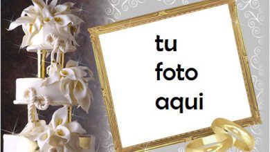 boda marcos Pastel de bodas marco para foto 390x220 - boda marcos Pastel de bodas marco para foto