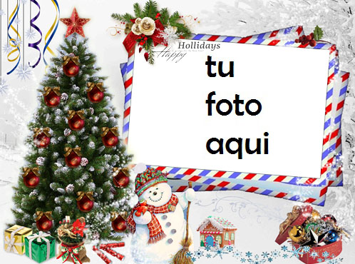 navidad marcos carta al año nuevo con mis mejores deseos marco para foto - navidad marcos carta al año nuevo con mis mejores deseos marco para foto