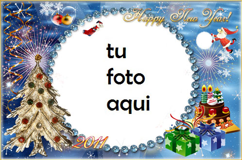 navidad marcos feliz año nuevo de santa marco para foto - navidad marcos feliz año nuevo de santa marco para foto