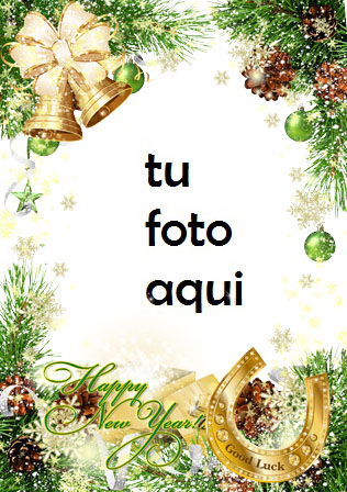 navidad marcos herradura para la buena suerte en el año nuevo marco para foto - navidad marcos herradura para la buena suerte en el año nuevo marco para foto