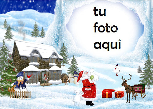 navidad marcos hogar de santa marco para foto - navidad marcos hogar de santa marco para foto