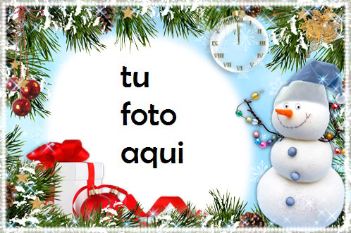 navidad marcos muñeco de nieve divertido marco para foto - navidad marcos muñeco de nieve divertido marco para foto