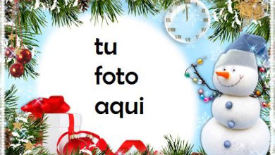 navidad marcos muñeco de nieve divertido marco para foto 390x220 - navidad marcos muñeco de nieve divertido marco para foto