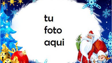 navidad marcos santa anormal marco para foto 390x220 - navidad marcos santa anormal marco para foto