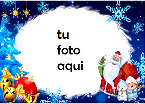 navidad marcos santa anormal marco para foto - navidad marcos santa anormal marco para foto