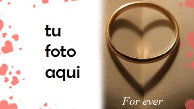 Marco Para Foto Anillo Romántico Amor Marcos 390x220 - Marco Para Foto Anillo Romántico Amor Marcos