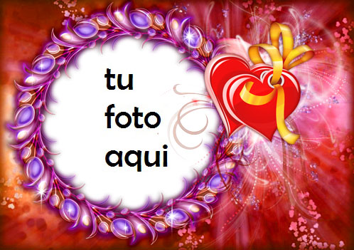Marco Para Foto Corazones Brillantes Amor Marcos - Marco Para Foto Corazones Brillantes Amor Marcos