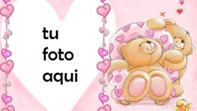 Marco Para Foto Corazones De Osito De Peluche Amor Marcos 390x220 - Marco Para Foto Corazones De Osito De Peluche Amor Marcos