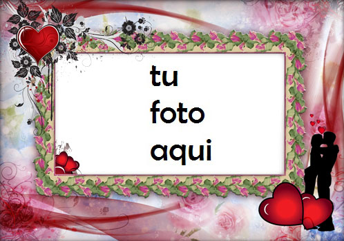 Marco Para Foto Corazones Románticos Amor Marcos - Marco Para Foto Corazones Románticos Amor Marcos