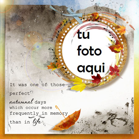 Marco Para Foto Dia Otoñal Perfecto Amor Marcos - Marco Para Foto Dia Otoñal Perfecto Amor Marcos
