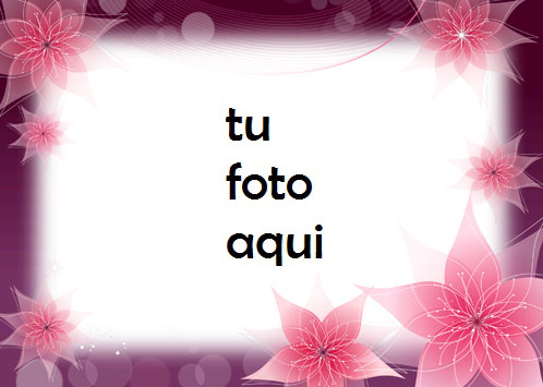 Marco Para Foto Flores De Primavera De Neón Amor Marcos - Marco Para Foto Flores De Primavera De Neón Amor Marcos