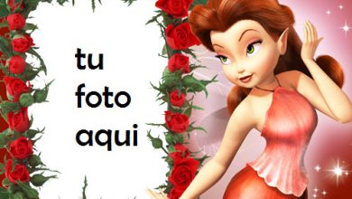 Marco Para Foto Hada Roja Amor Marcos 390x220 - Marco Para Foto Hada Roja Amor Marcos