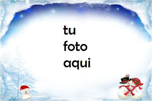 Marco Para Foto Invierno M&aacute;gico Invierno Marcos 1 - Marco Para Foto Invierno M&aacute;gico Invierno Marcos
