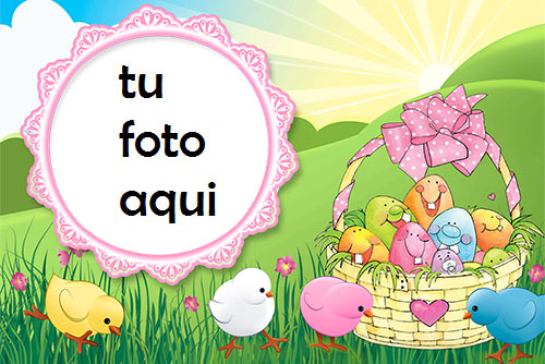 Marco Para Foto Lindos Pollitos De Pascua Y Divertidos Huevos De Pascua Primavera Marcos - Marco Para Foto Lindos Pollitos De Pascua Y Divertidos Huevos De Pascua Primavera Marcos