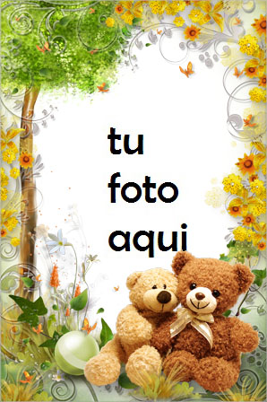 Marco Para Foto Osos De Peluche Notables Amor Marcos - Marco Para Foto Osos De Peluche Notables Amor Marcos