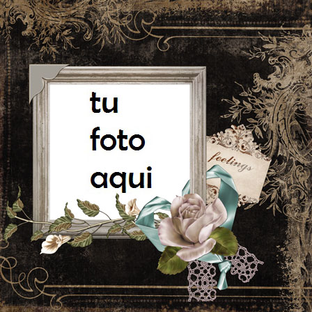 Marco Para Foto Sentimientos Retro Amor Marcos - Marco Para Foto Sentimientos Retro Amor Marcos
