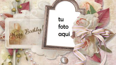 Marco Para Foto Tarjeta De Feliz Cumpleaños Retro Amor Marcos 390x220 - Marco Para Foto Tarjeta De Feliz Cumpleaños Retro Amor Marcos
