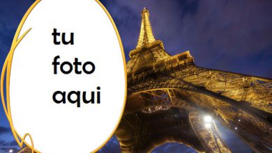 Marco Para Foto Torre Eiffel De París Amor Marcos 390x220 - Marco Para Foto Torre Eiffel De París Amor Marcos