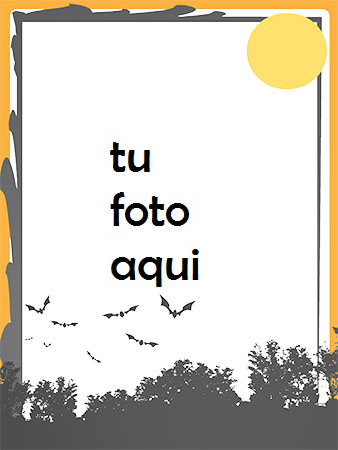 marco para foto borde de marco de foto de halloween con murciélagos volando halloween marcos - marco para foto borde de marco de foto de halloween con murciélagos volando halloween marcos