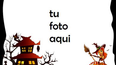 marco para foto bruja linda halloween marcos 390x220 - marco para foto bruja linda halloween marcos