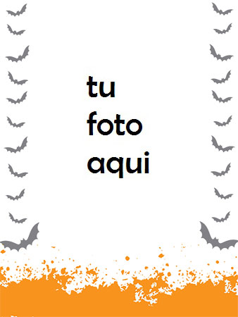 marco para foto frontera de halloween con calabazas de arena fantasma halloween marcos - marco para foto frontera de halloween con calabazas de arena fantasma halloween marcos