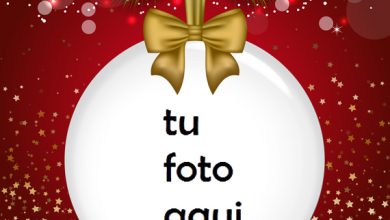 Marco Para Foto Bola Navideña Navidad Marcos 390x220 - Marco Para Foto Bola Navideña Navidad Marcos