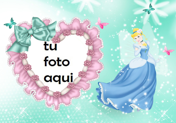 Marco Para Foto La Princesa Cenicienta Niños Marcos - Marco Para Foto La Princesa Cenicienta Niños Marcos