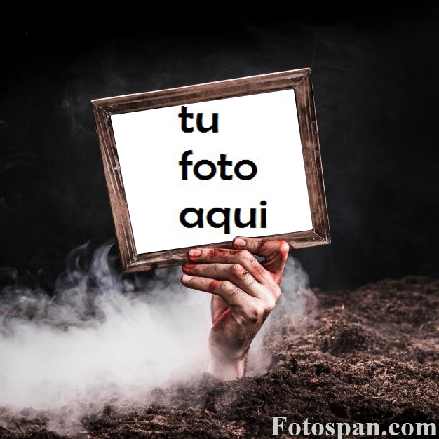 el marco de fotos de la mano de miedo - el marco de fotos de la mano de miedo