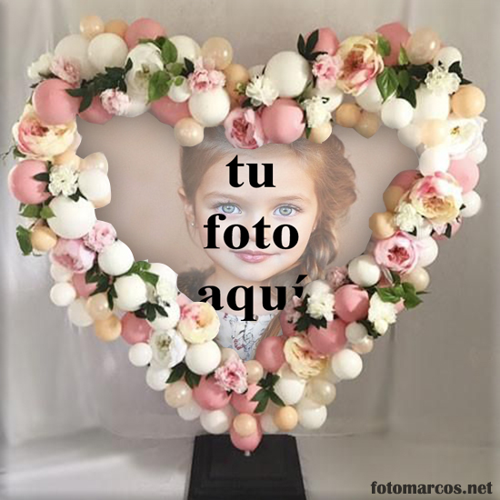 Globos del día de san valentín Foto Marcos - Globos del día de san valentín Foto Marcos