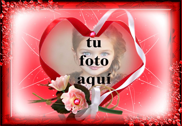 Marco suave en forma de corazón foto marcos - Marco suave en forma de corazón foto marcos