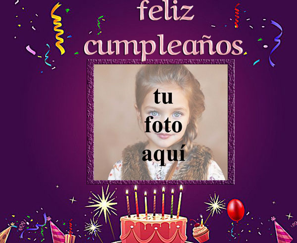 feliz cumpleaños marco de fotos fiesta - feliz cumpleaños marco de fotos fiesta
