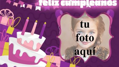 feliz cumpleaños marco de fotos muy bonito pastel 390x220 - feliz cumpleaños marco de fotos muy bonito pastel