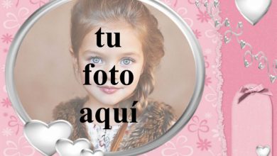 marco de fotos de corazón blanco con fondo rosa 390x220 - marco de fotos de corazón blanco con fondo rosa