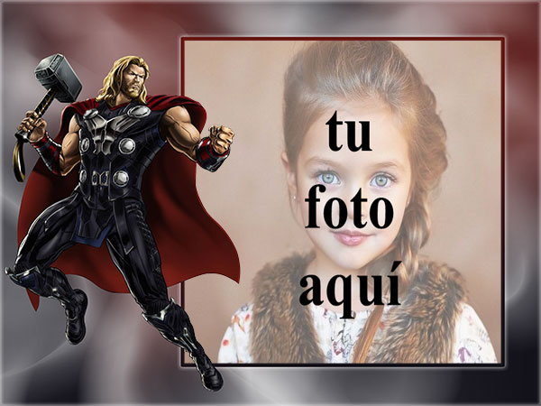 thor el marco de fotos de los vengadores - thor el marco de fotos de los vengadores