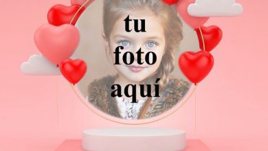 Celebremos el marco de fotos con forma de circulo de amor 390x220 - Celebremos el marco de fotos con forma de círculo de amor