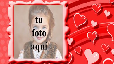 marco de fotos romantico de corazones de amor volador 390x220 - marco de fotos romántico de corazones de amor volador