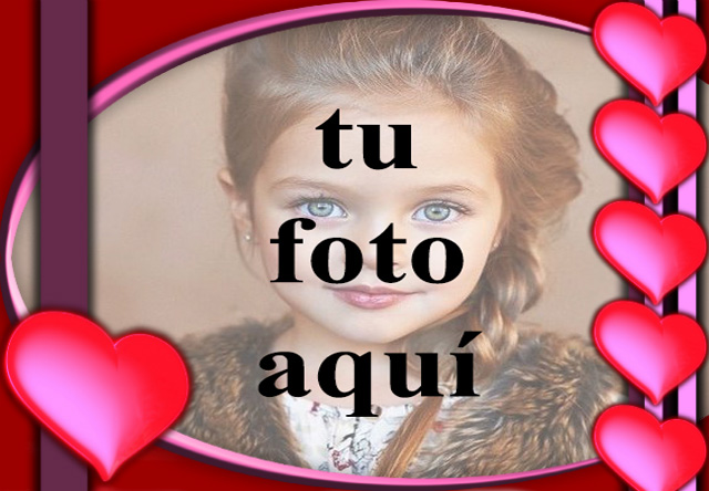 el grupo de romanticos corazones rojos marco de fotos - el grupo de románticos corazones rojos marco de fotos