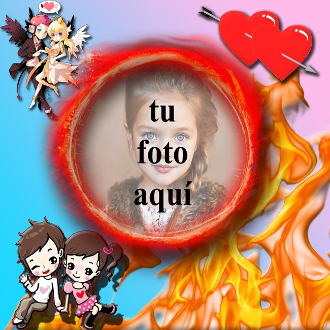 Amor y fuego Foto Marcos - Amor y fuego Foto Marcos