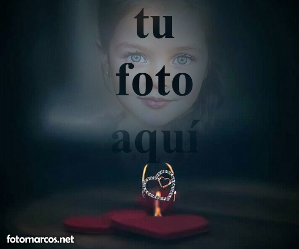Mi corazon de oro es tuyo Romantica Foto Marcos - Mi corazón de oro es tuyo Romántica Foto Marcos
