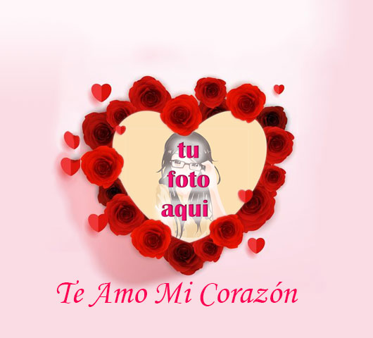 Te Amo Mi Corazon Foto Marcos - Te Amo Mi Corazón Foto Marcos